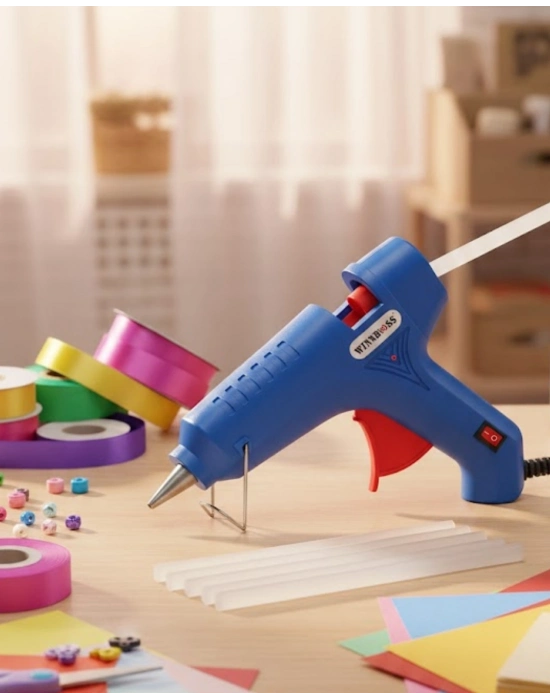 11 mm Silikon Uyumlu 80 W Güçlü Silikon Tabancası 5 Adet Silikon Hediyeli