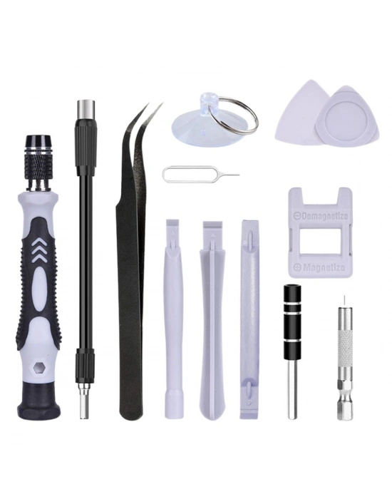 ®  115 in 1 Hassas Tornavida Onarım Alet Manyetik Sürücü Kitli Elektronik Hassas Tornavida Seti