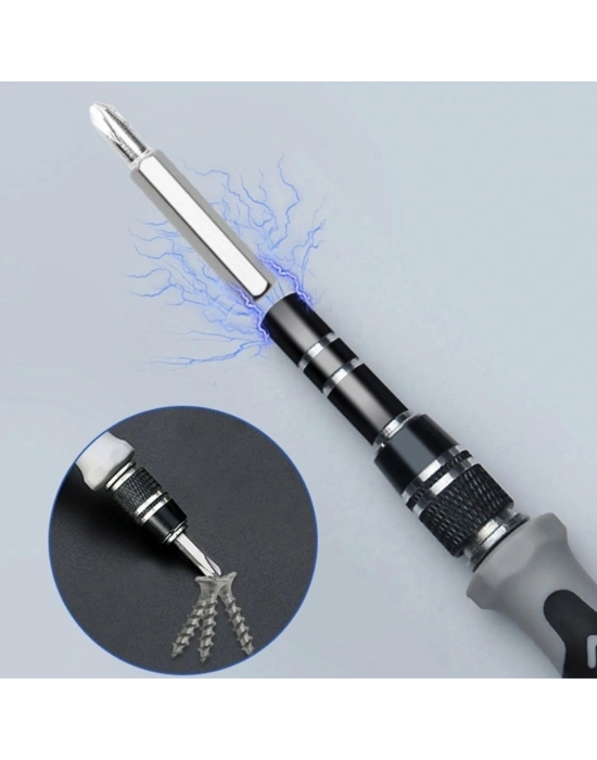 ®  115 in 1 Hassas Tornavida Onarım Alet Manyetik Sürücü Kitli Elektronik Hassas Tornavida Seti