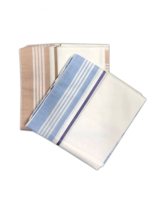 12 adet Pamuklu Lüx Erkek Mendili 40x40 cm