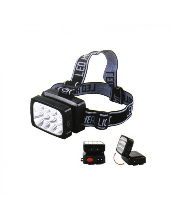 12 Ledli Güçlü Şarjlı Kafa Lambası  -064