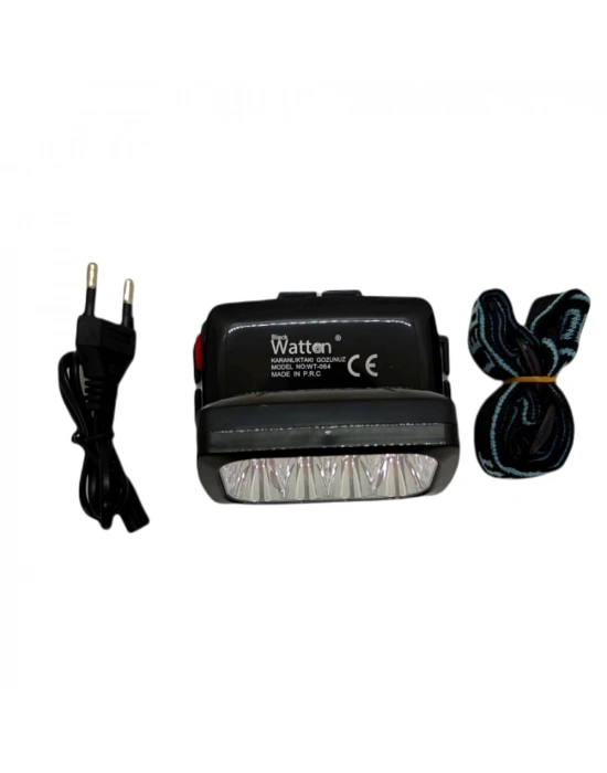 12 Ledli Güçlü Şarjlı Kafa Lambası  -064