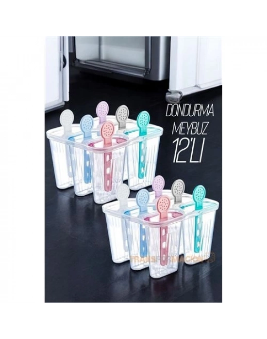 12 li Dondurma Kalıbı Meybuz Kalıbı 721453