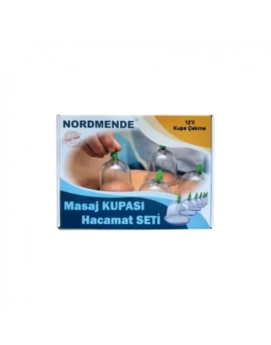 12Li Hacamat Masaj Kupa Set