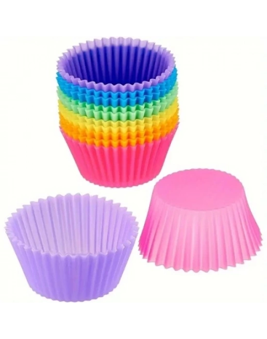 12li Silikon Muffin Kalıbı