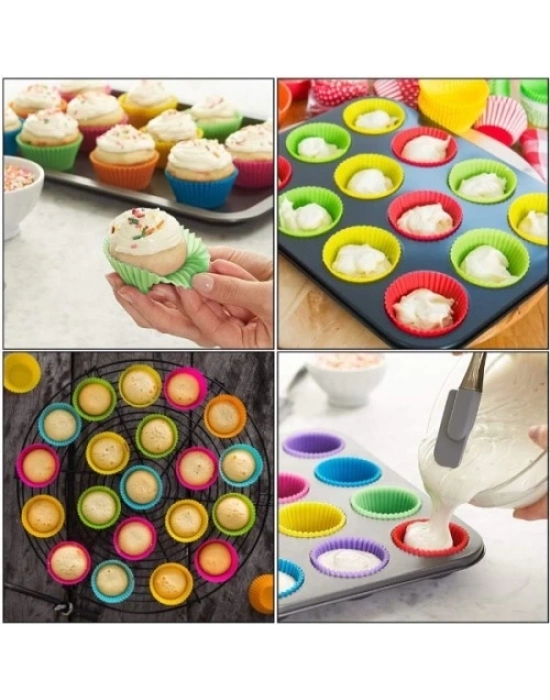 12li Silikon Muffin Kalıbı