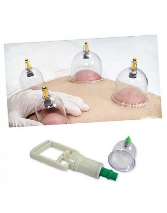 12 Parça Vakumlu Hacamat Kupa Çekme Seti