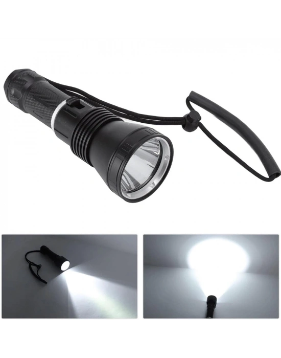 1200 Lümen Profesyonel Şarjlı El Feneri  Wt-655