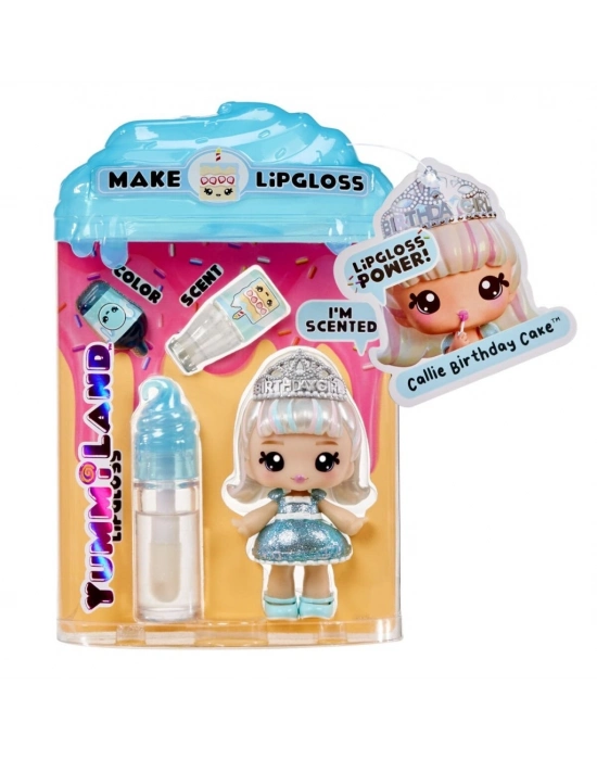 ® 120704 Yummiland Callie Birthday Cake Bebeği ve Dudak Parlatıcısı