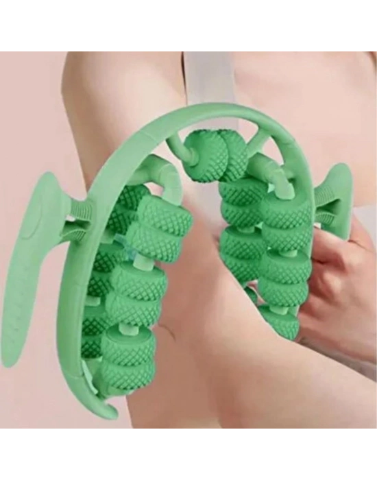 ®  13 Tekerlekli Circular Lenfatik Masaj Roller – Selülit Giderici, Cilt Sıkılaştırıcı, Bacak Kol Sırt Masaj Aleti