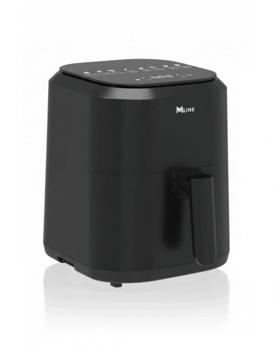 ® 1360W Güçlü 4 Litre Kapasiteli Dokunmatik Cam Hazneli Airfryer