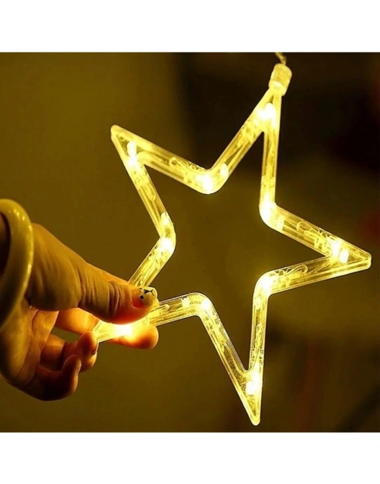 138 Ledli Yıldız Perde Işık 3 Metre