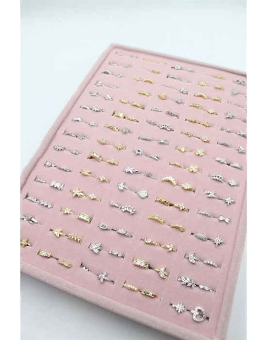 140lı Standlı Halka Tragus Küpe - ÇOK RENKLİ