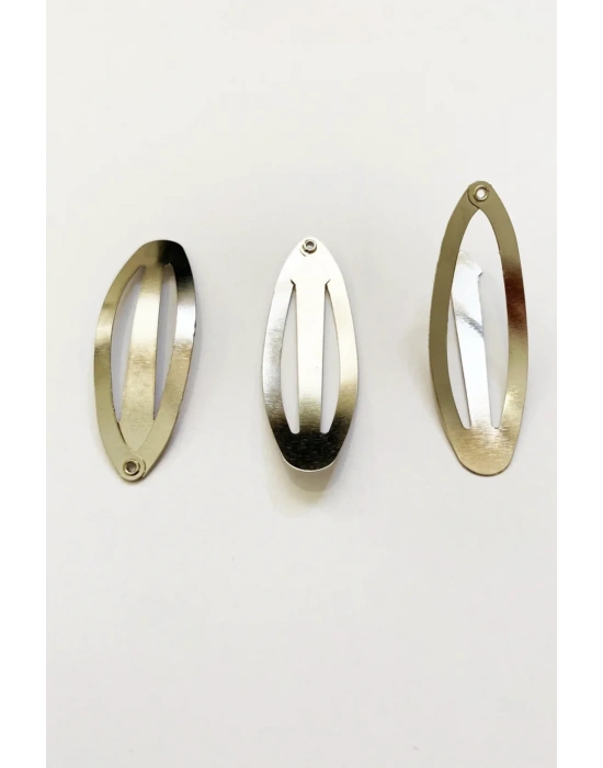 15 Adet Metal Çıt Çıt Toka 6 cm