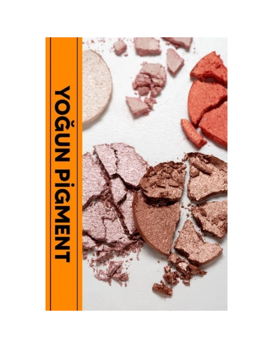 15 Renkli Sedefli Mat Far Paleti - 2li Set