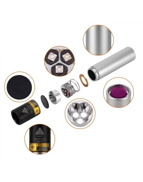 15 Watt 365nm Ultraviyole  Para Işığı  Wt-305