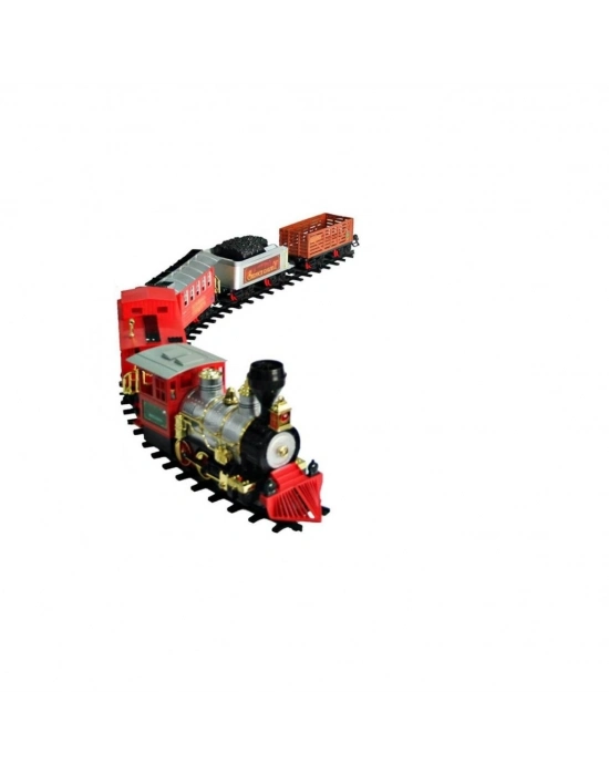 ® 1555 Klasik Tren Seti Sesli ve Işıklı 35 Parça