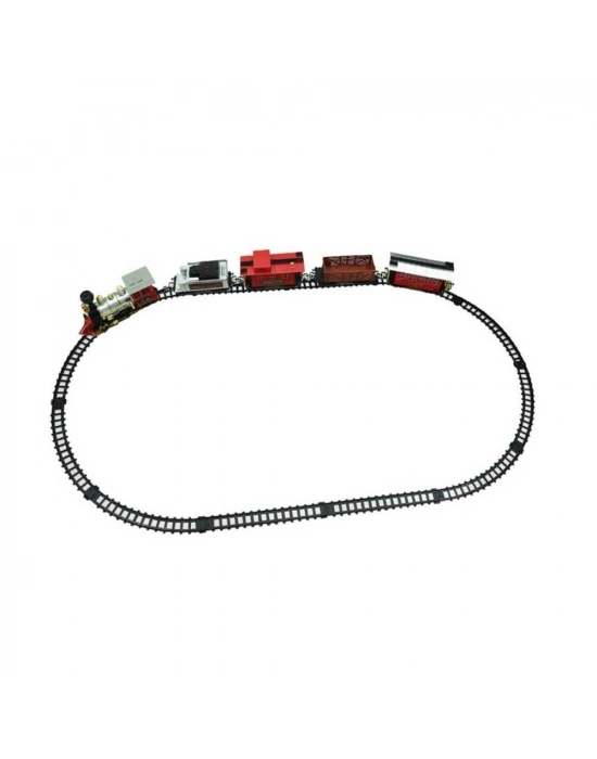 ® 1555 Klasik Tren Seti Sesli ve Işıklı 35 Parça