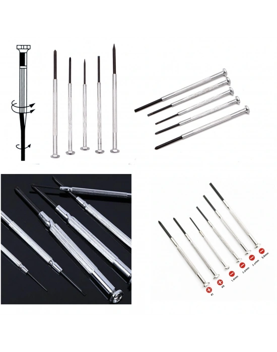 16 Parça Hassas Tornavida Seti Saatçi Ve Telefoncu Tornavidası