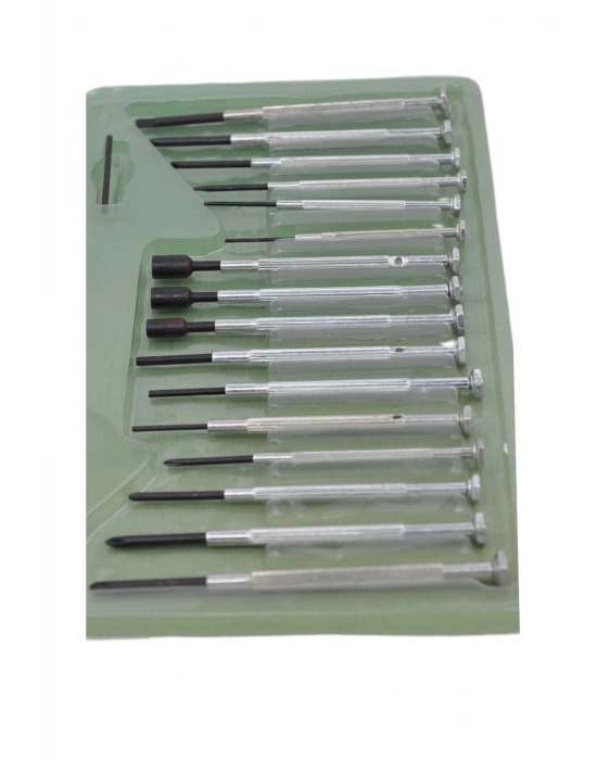 16 Parça Hassas Tornavida Seti Saatçi ve Telefoncu Tornavidası