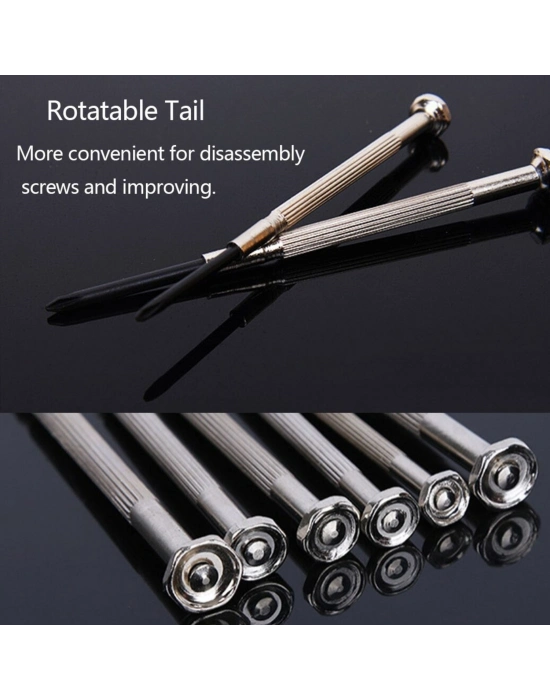 16 Parça Hassas Tornavida Seti Saatçi ve Telefoncu Tornavidası