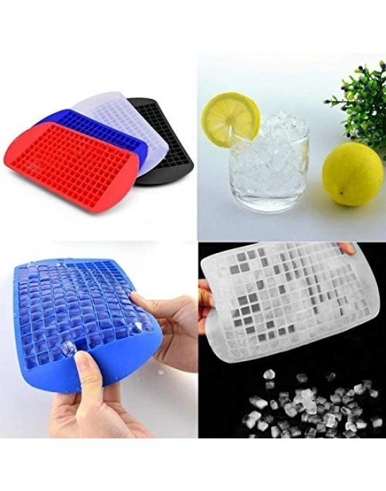 160 Bölmeli Mini Küp Silikon Buz Kalıbı Buzluk