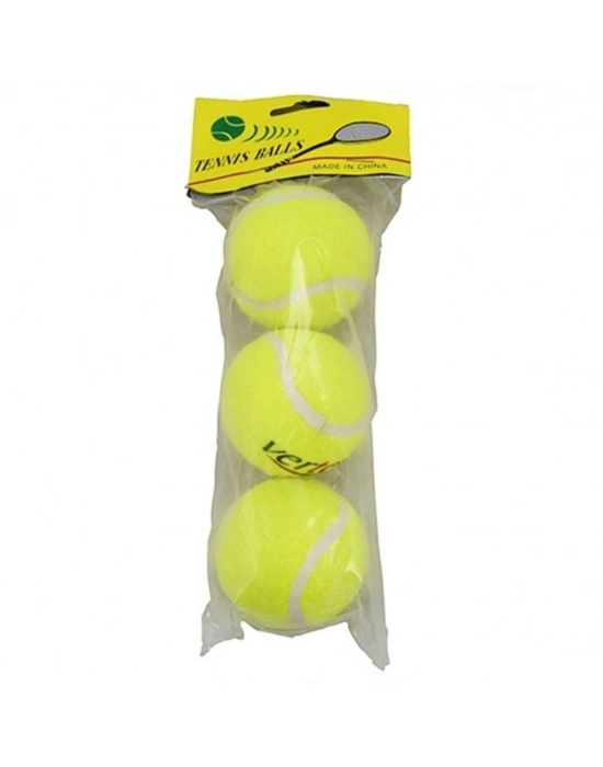 1705004 - TENİS TOPU 3 LÜ POŞETLİ