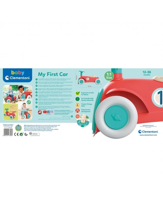 17308 Baby Clementoni İlk Klasik Arabam / 12-36 ay