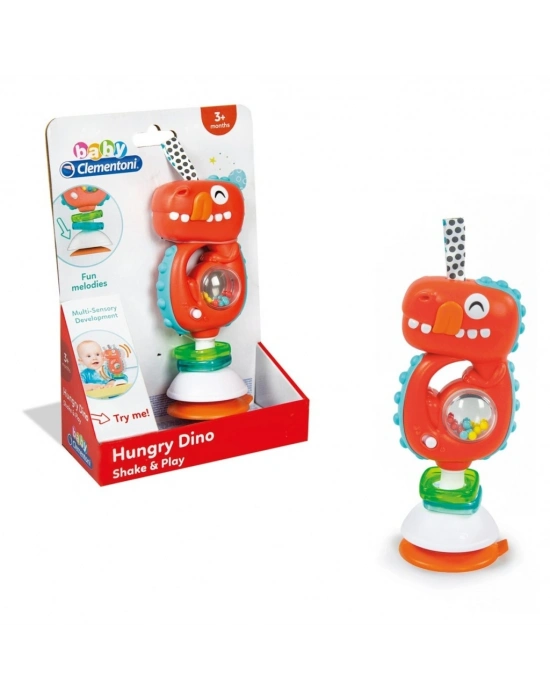 17330 Baby Clementoni - İnteraktif Dinozor Oyuncak +6 ay