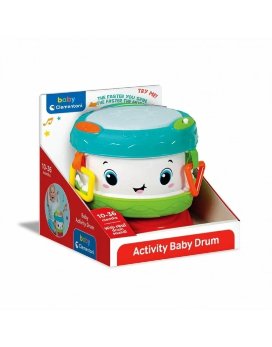 17409 Baby Clementoni - Aktiviteli Bebek Davulu