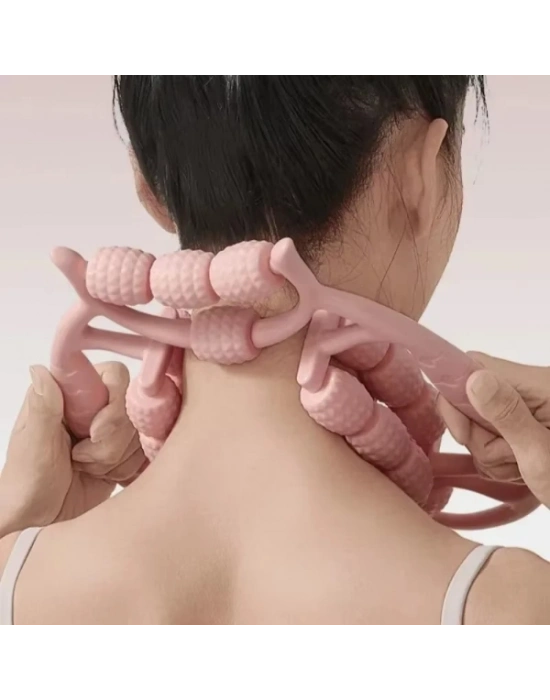 18 Silindirli Sıkılaştırıcı Masaj Aleti