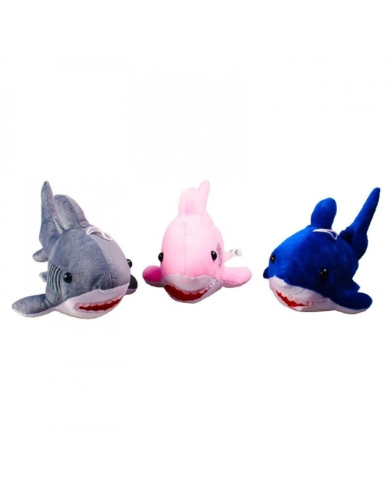 1811201 - PELUŞ SESLİ KÖPEKBALIĞI BABY SHARK 25 CM