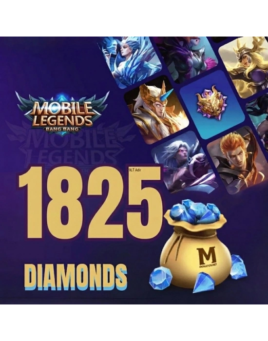 1825 Diamantes MLBB (Brasil)