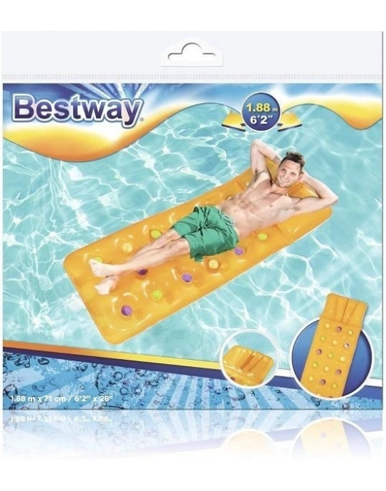 188*71 CM DIK YASTIKLI BARDAKLI YATAK