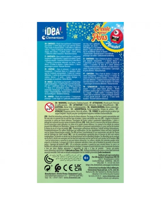 18828 Idea - Mini Kalem Laboratuvarı - Canavarlar