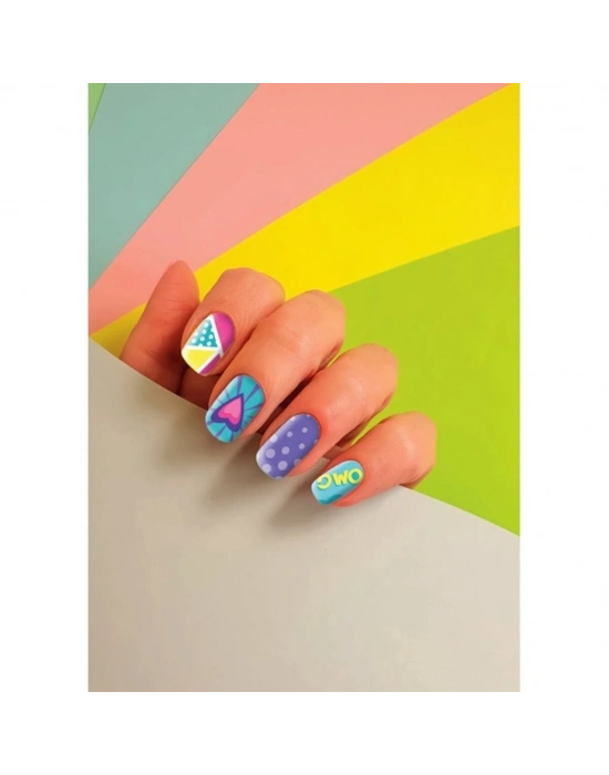 18907 Tak ve Git Tırnaklar - Gökkuşağı