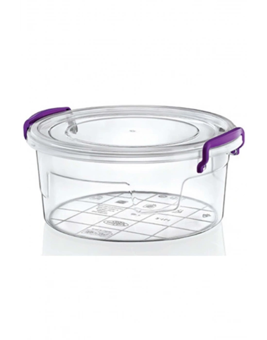 1No Yuvarlak 0,60 Lt. Saklama Kabı Royaleks-ÇNK2002