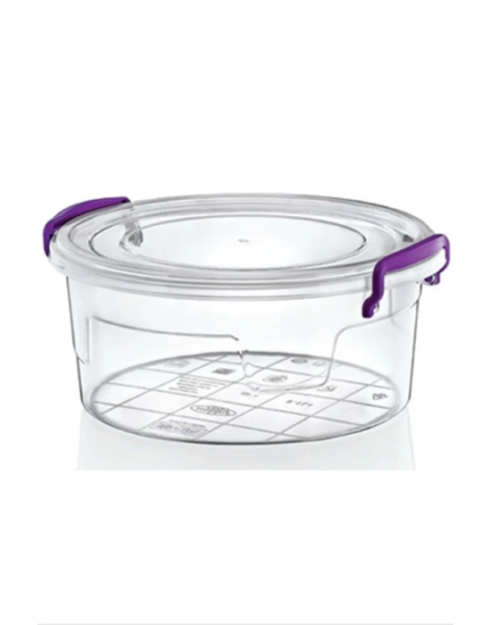 1No Yuvarlak 0,60 Lt. Saklama Kabı Royaleks-ÇNK2002