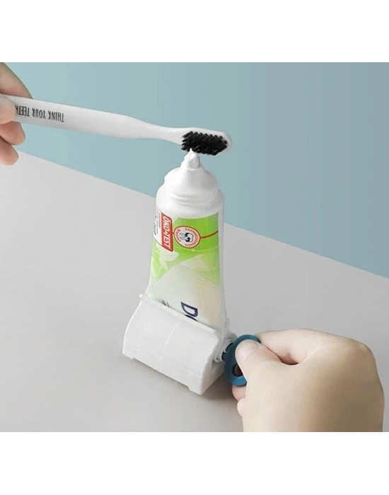 2 Adet Diş Macunu Tüp Krem Sıkma Aparatı Çevirmeli