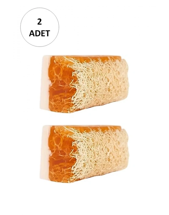 2 Adet Doğal Kabak Lifli Eşek Sütü Sabunu