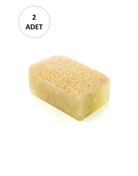 2 Adet Doğal Kabak Lifli Pirinç Sabunu