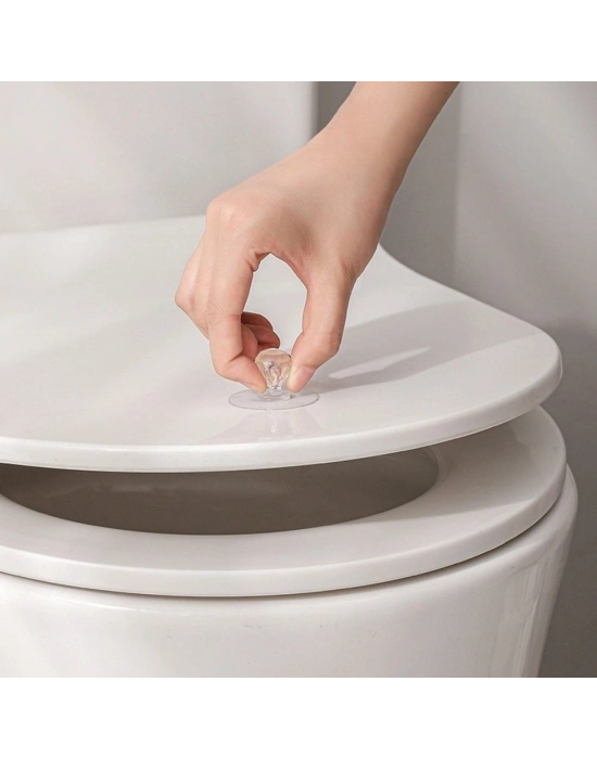 ®  2 Adet Kristal Kendiliğinden Güçlü Yapışkanlı Kulp Askısı Tutma Kolu