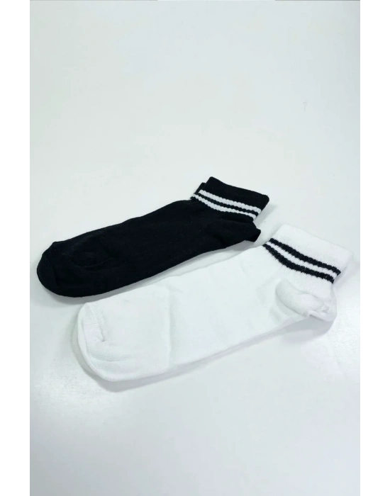 2 Çift Kadın Patik Çorap