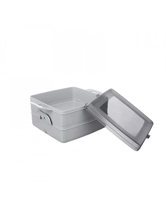 2 Katlı Kapaklı Saklama Kabı- Beslenme Kabı- Sefer Tası Diyet Kabı