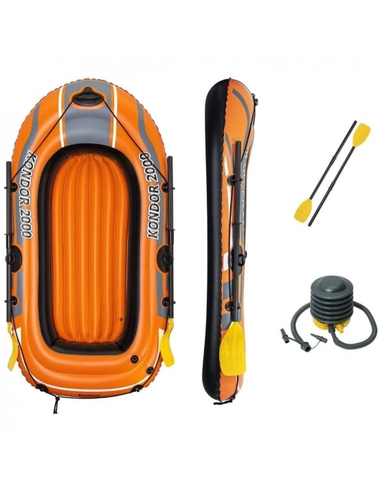 2 Kişilik Bot Hydroforce 196x114 Cm (Pompa+Kürek) Bestway - 61062