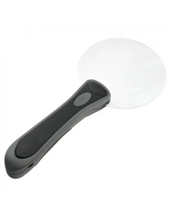 2 Led Işıklı 2.5x90mm Okuma Büyüteç