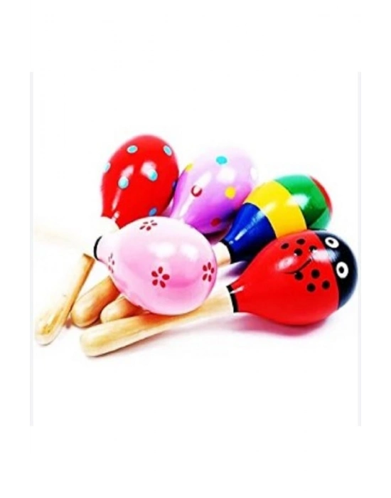 ® 2li Ahşap Marakas Seti