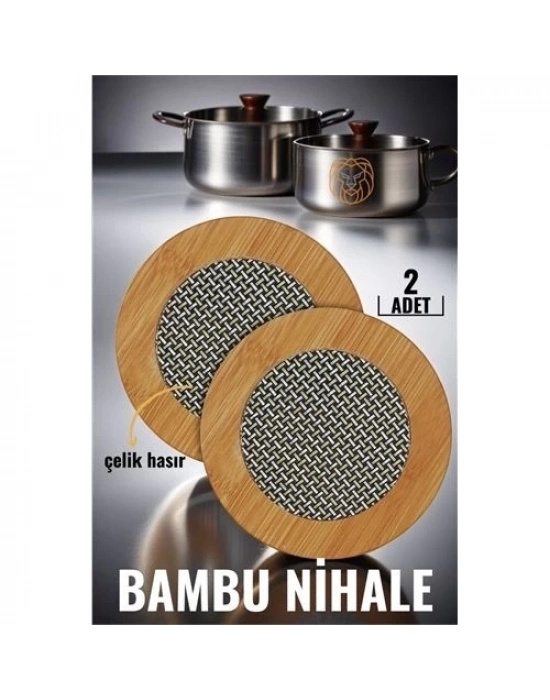 2 li Bambu Çelik Telli Nihale Falper Design