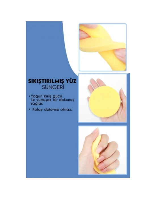 2li Cilt Temizleme Süngeri Seti