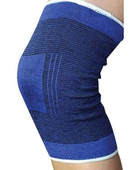 2 Li Elastik Dizlik - Egzersiz Ve Spor Dizliği Büyük Boy 23 Cm